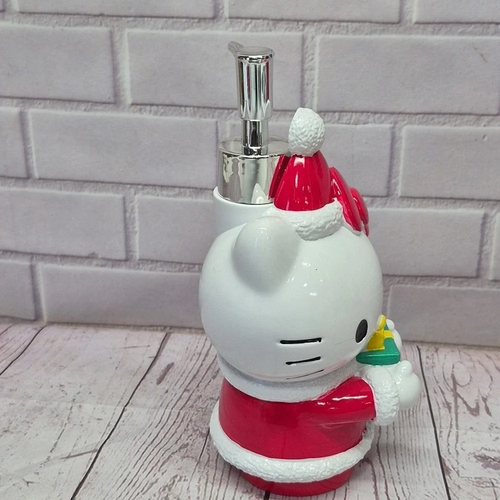 Sanrio Hello Kitty Santa Suit Soap Lotion Pump Dispenser - Christmas - NEW